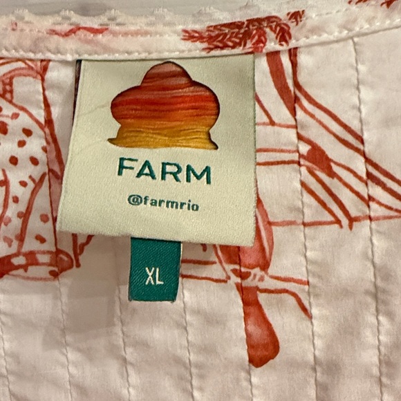 Farm Rio Cropped Shirt - Picture 2 of 4
